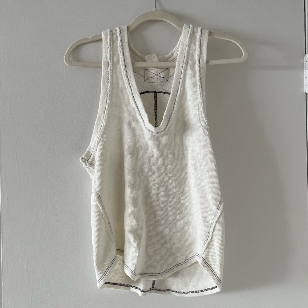White racerback tank top!